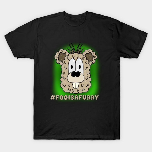 #fooisafurry T-Shirt by Squatchyink